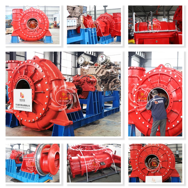 Full Set 26inch Big Size Sand Discharging Pump Shipping
